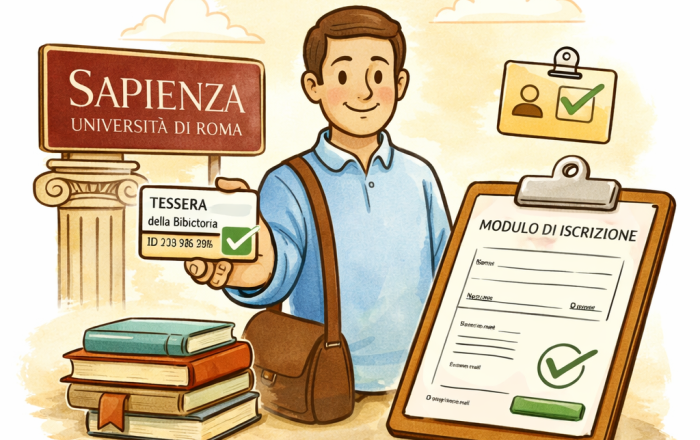 Iscrizione utenti esterni alla Sapienza